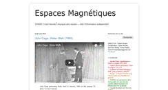 Desktop Screenshot of espacesmagnetiques.com