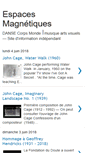 Mobile Screenshot of espacesmagnetiques.com